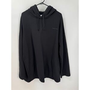 Outdoor Voices Men's Medium Black‎ Hoodie Cotton Sweatshirt Activewear Casual